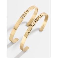 18K Gold Custom Cuff Bracelet