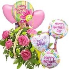 Basket & Balloons (Standard)