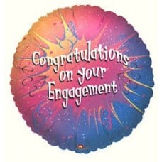 Engagement Congrats Balloon (Standard)