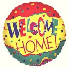 Welcome Home Balloon (Standard)