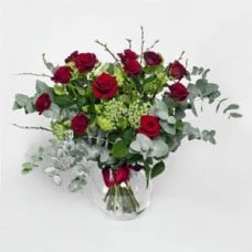 12 Red Roses & Teddy (Deluxe)
