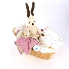 Real Mohair Bunny Baby Hamper
