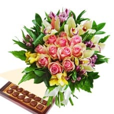 Burst Of Romance with Chocolates