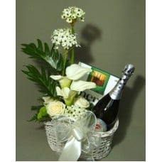 Gift Basket Of Champagne Martini