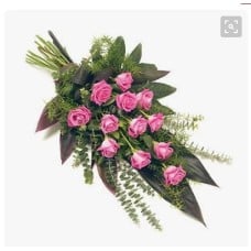 Sírcsokor pink roses