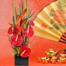 Lunar New Year Fresh Flowers Arrangement