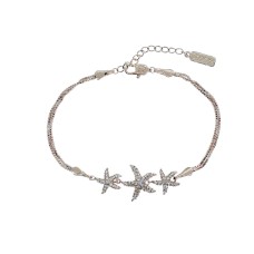 Starfish Cubic Zirconia Bracelet