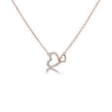 Heart Cubic Zirconia Necklace