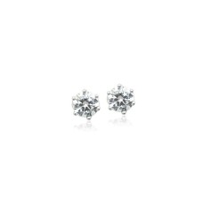 5Mm Solitaire Cubic Zirconia Earring