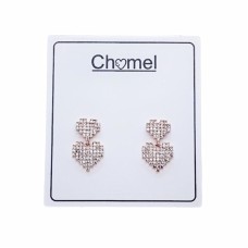 Heart Cubic Zirconia Earrings