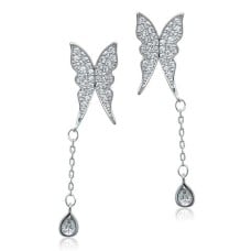 Cubic Zirconia Drop Earring-9