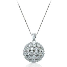 Cubic Zirconia Long Necklace-1
