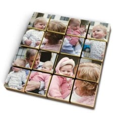 Chocolate blocks with picture (16 pcs)
