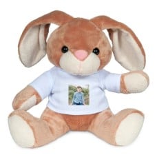 Print cuddly toy - rabbit