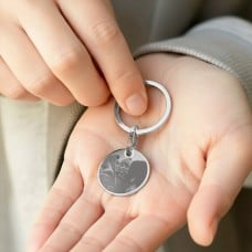 Engraved keyring (With photo)
