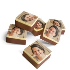 24 Chocolates with photo - square