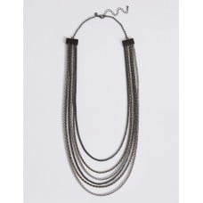 Darkness Multi Row Necklace