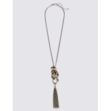 Bling Tassel Necklace