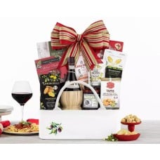 Romanelli Chianti Vino Italiano Wine Basket