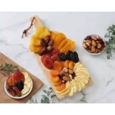 Dried Fruit and Nuts - Wine Bottle Cutting Board