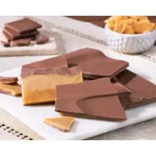 Milk Chocolate Toffee Crunch Bark - Nut Free