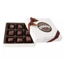 Dark Sea Salt Caramels (9pc) - Nut Free