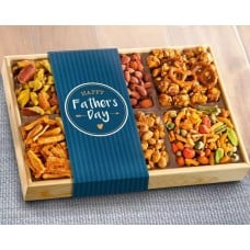 Father's Day Crunch 'n Munch Snack and Nut Tray