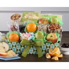 Deluxe Fresh Fruit, Chocolate and Snacks