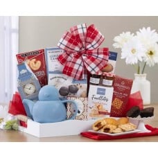 Tea and Snacks Gift Basket