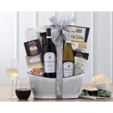 Sterling Vintner's Duet Wine Basket