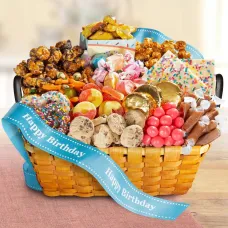 Happy Birthday Snack Attack Gift Basket