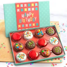 Birthday Deluxe Chocolatey Covered Cookies