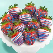 Celebrate Freedom Strawberries - 12 Berries