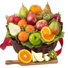 Harvest Gold Fruit Basket