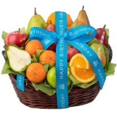 Happy Birthday Fruit Basket