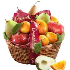 Congratulations Fruit Favorites Basket