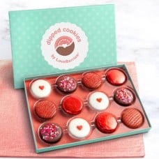 Sweet Love Chocolate Covered Oreos Dozen Gift Box