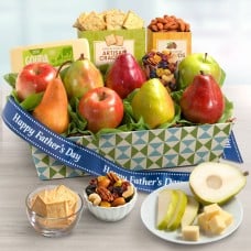 Father's Day Classic Fruit and Gourmet Gift Basket