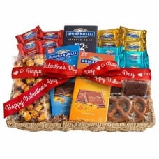 Valentine's Signature Ghirardelli Chocolate Delights Gift Basket