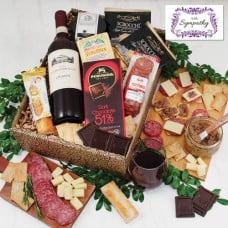 Buona Vita Italian Vino & Antipasto Gift Box - Sympathy