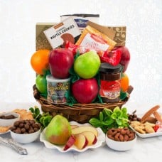 Thoughts & Prayers Kosher Shiva Fruit Gift Basket