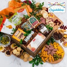 Cheese & Crackers Classic Collection Gift Box - Congratulations