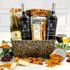 Mondavi Triple Wine Sonoma Gift Basket