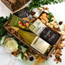 White Wine & Snax Gift Box