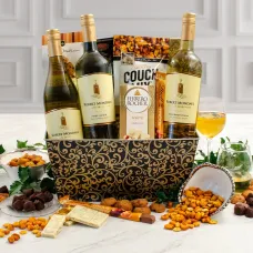 Mondavi White Wine Trio Gift Basket