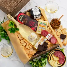 Italian Non-Alcoholic Sparkling Wine & Antipasto Gift Box
