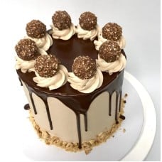 1 Kg Ferrero Chocolate Cake