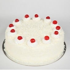 2 KG White Forest Cake