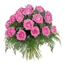 24 Pink Roses Bouquet