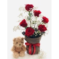 18 Mixed Roses Bouquet